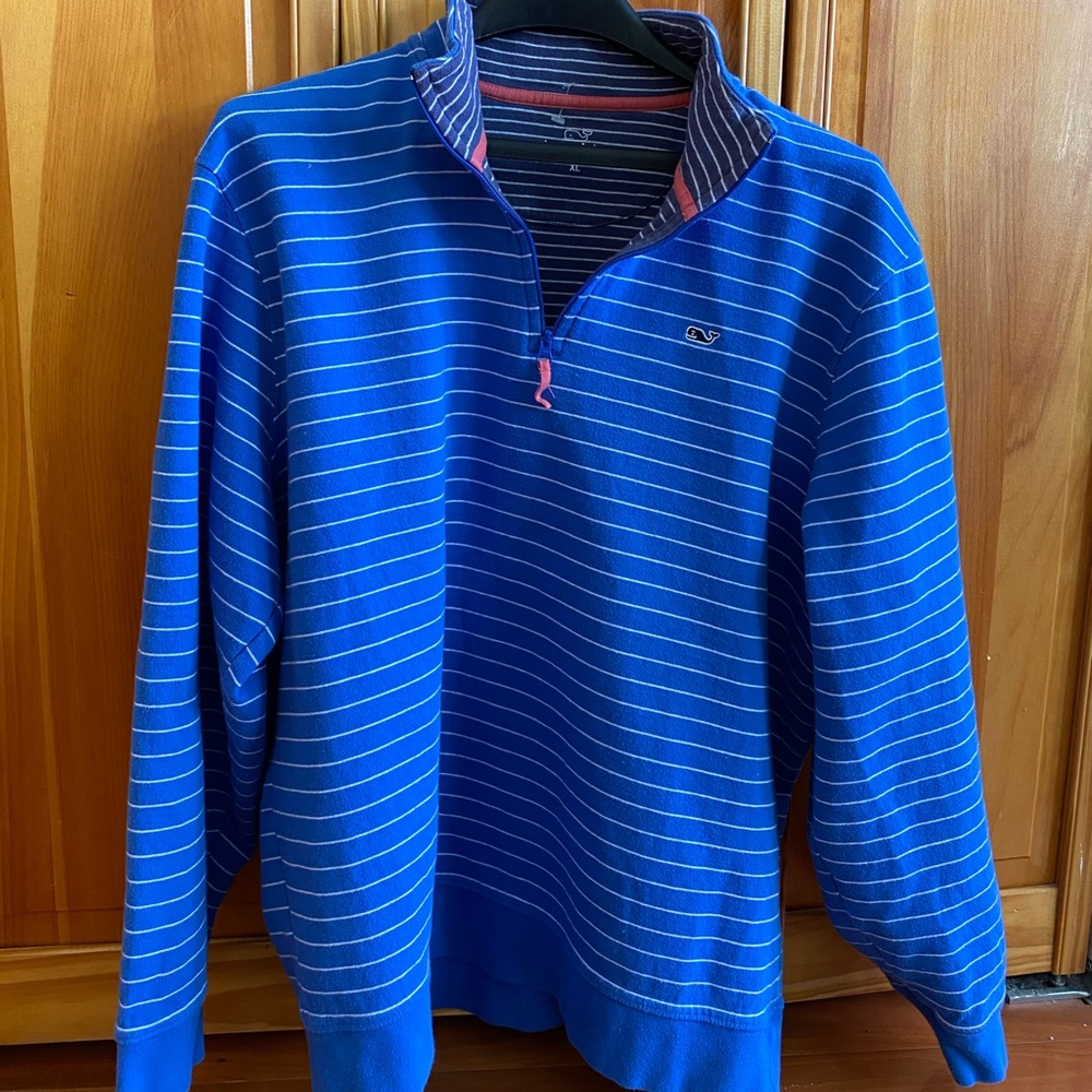 vineyard vines quarter zip polo